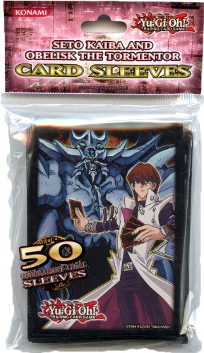 Amazon | 輸入品：遊戯王オベリスクの巨神兵＆海馬 カードスリーブ 50