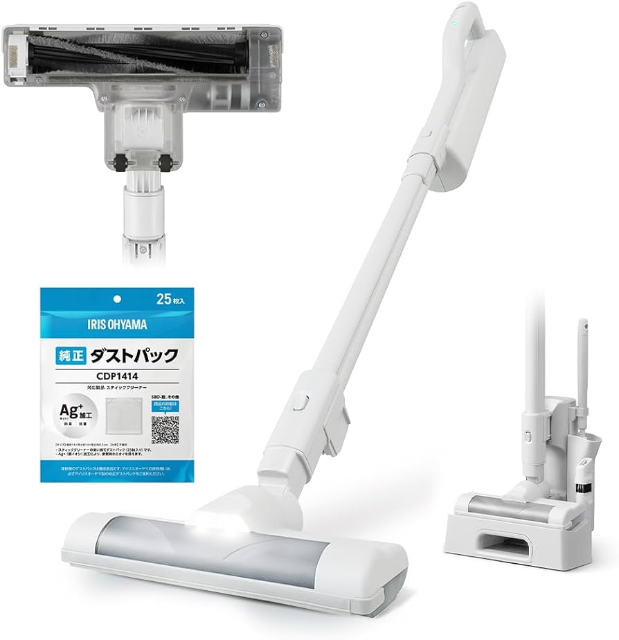 Amazon.co.jp: 【紙パック式】アイリスオーヤマ コードレス掃除機 マジ