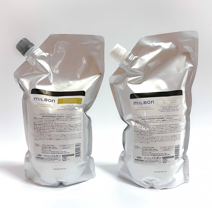 Amazon | ミルボン リニューイング シャンプー トリートメント セット