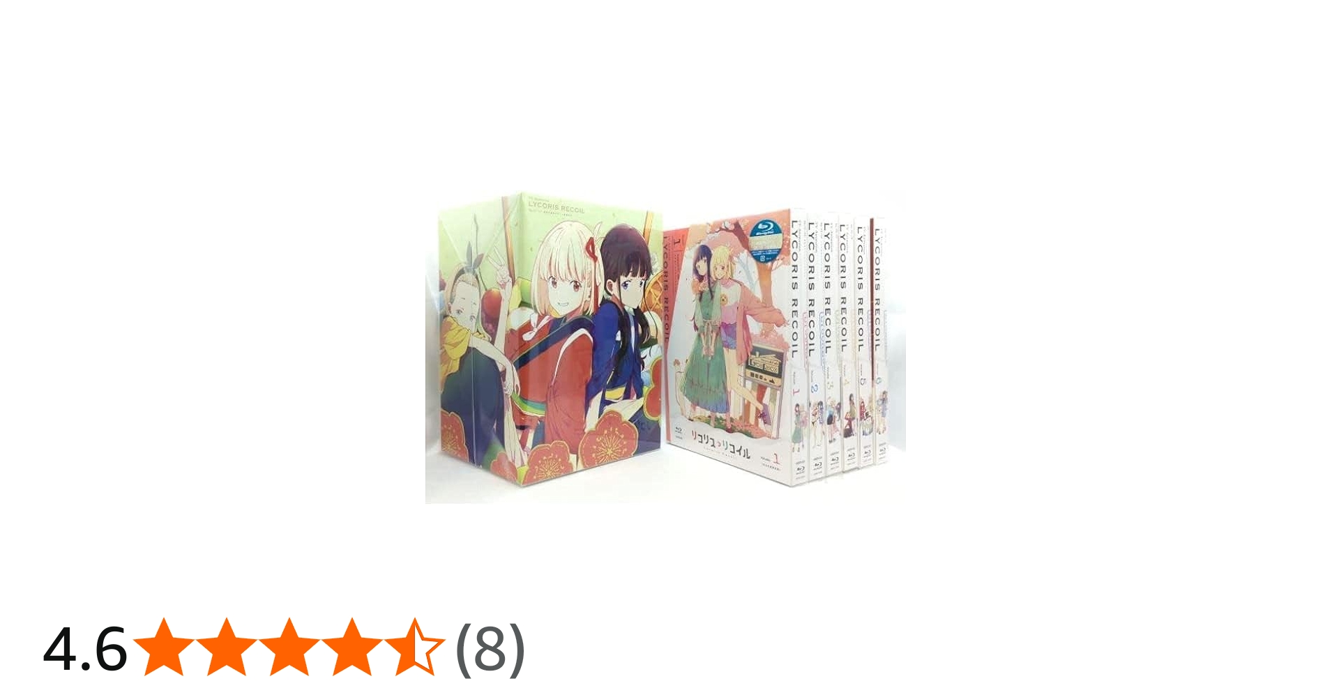Amazon.co.jp: 【Blu-ray】リコリス・リコイル 完全生産限定版 全6巻
