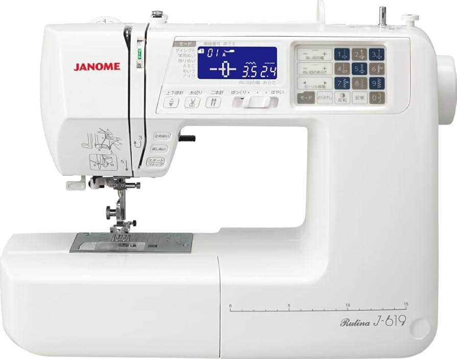 Amazon | JANOME ジャノメ コンピューターミシン ルティーナ Rutina J