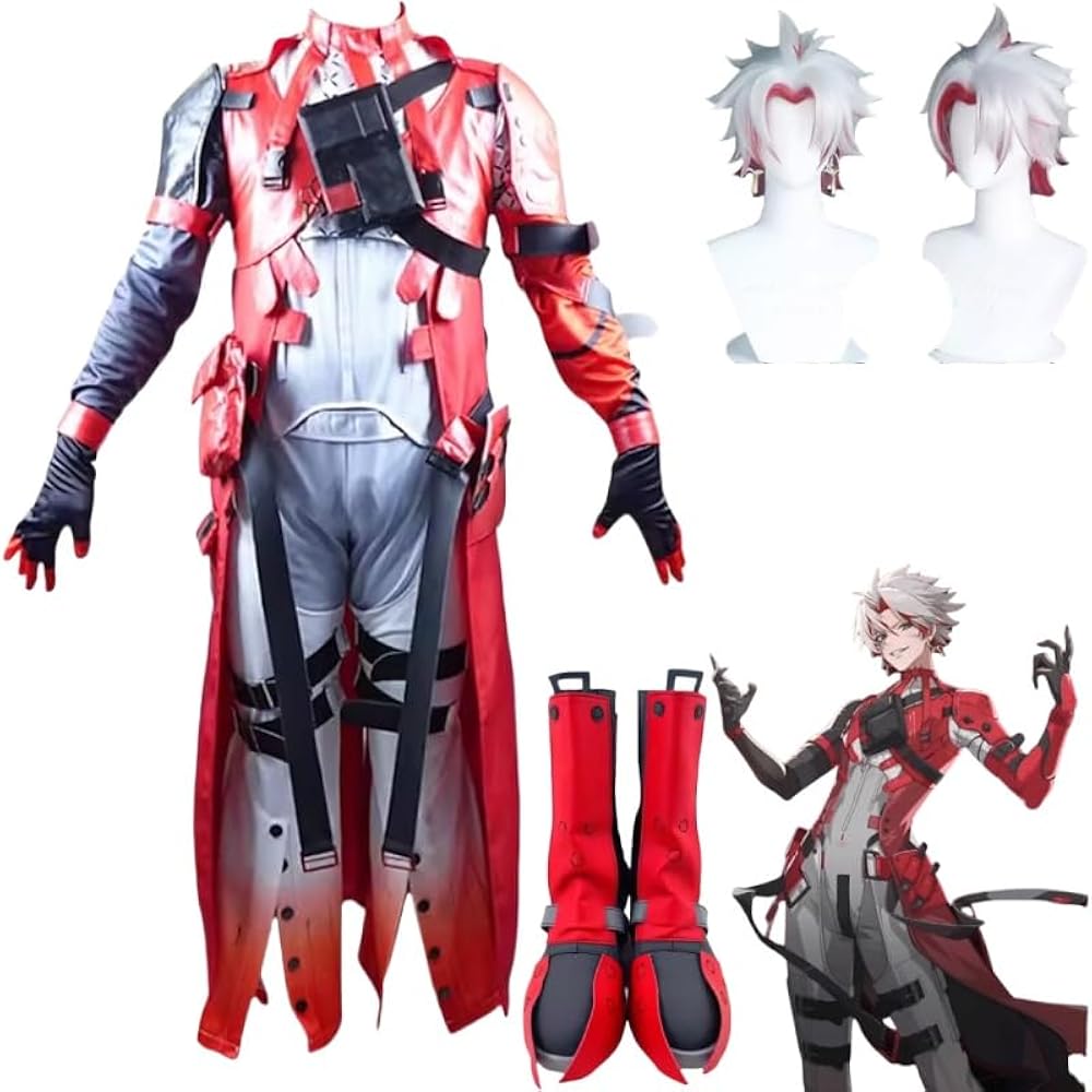 Amazon.co.jp: [GaGuLHAH] 鳴潮 スカー コスプレ衣装 全セット