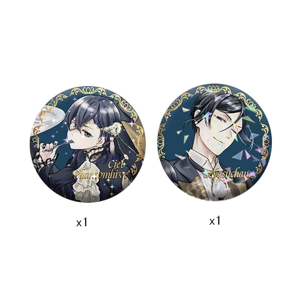 非売品 黒執事II in ナムコ・ナンジャタウン限定 缶バッジ 黒執事II in