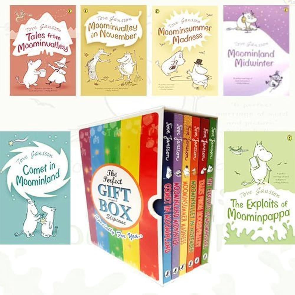Tove Jansson Moomin Collection 6 Books Bundle Gift Wrapped