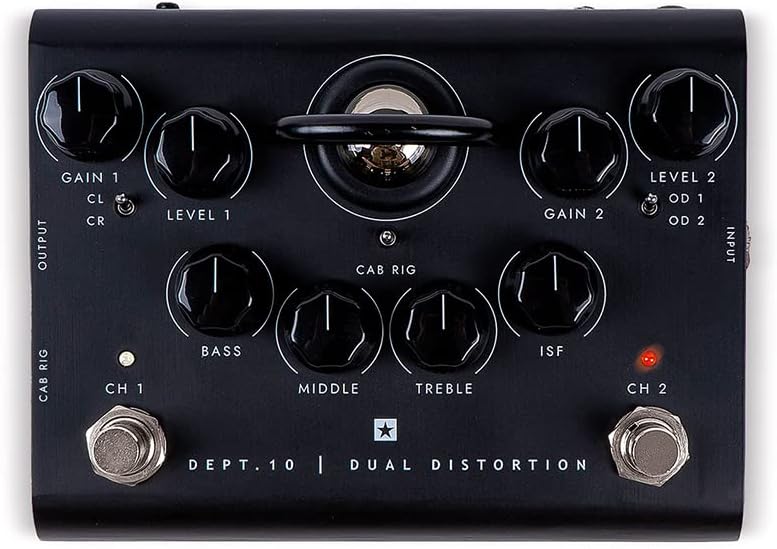 Blackstar DEPT.10 DUAL DISTORTION - ハイゲイン・サウンドを出力する