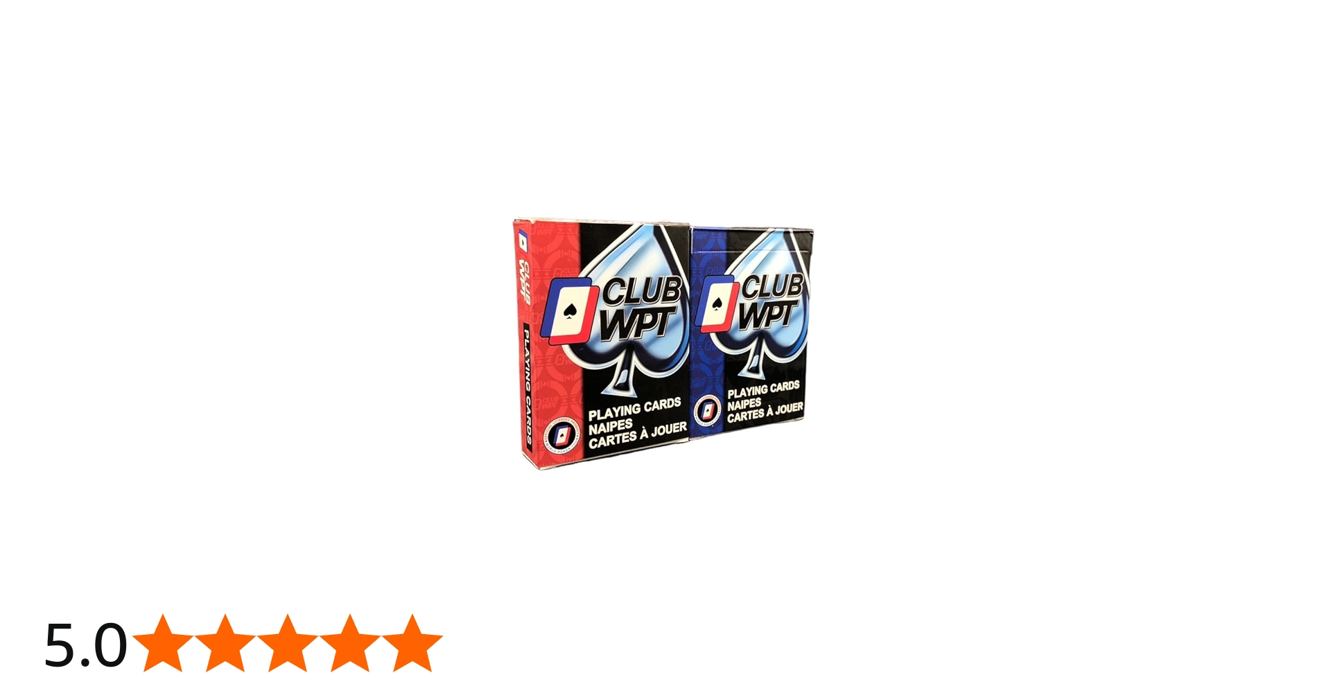 Amazon.co.jp: CLUB WPT ポーカー用プラスチックトランプ 100