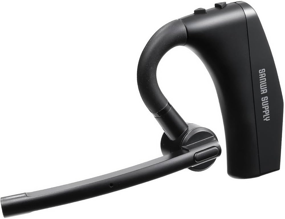 Amazon.co.jp: サンワダイレクト Bluetoothヘッドセット 片耳 オープン