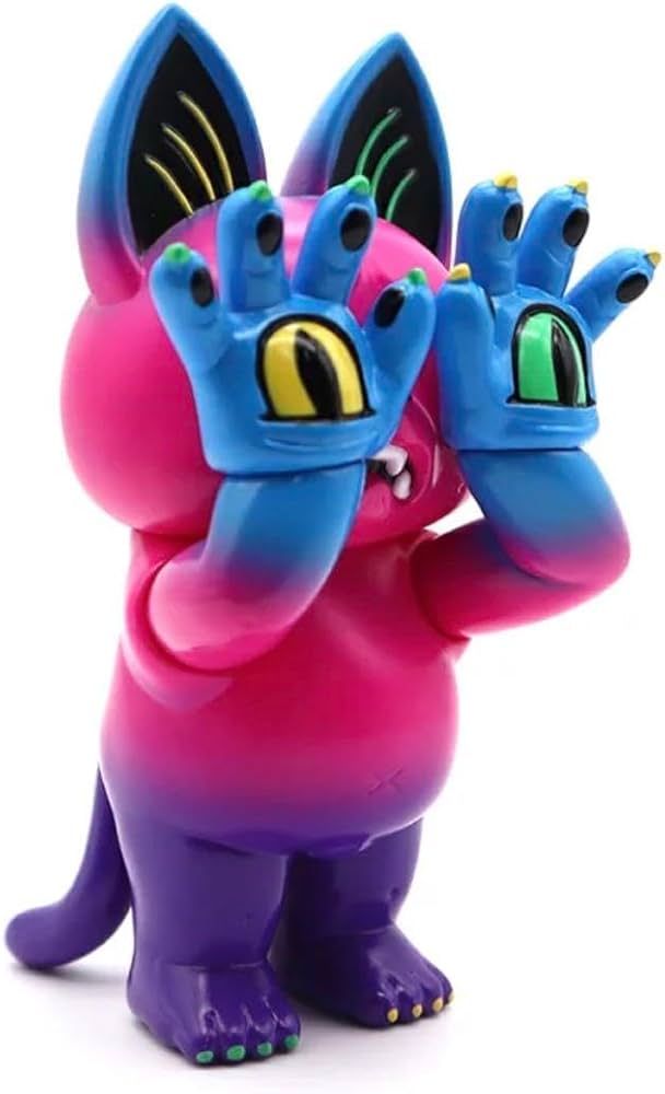 Amazon.co.jp: GRAPE BRAIN ジゴクネコ おにぎり ソフビ フィギュア