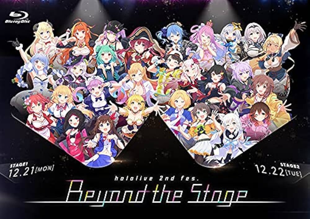 Amazon.com: hololive 2nd fes. Beyond the Stage [Blu-ray