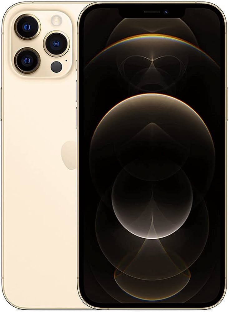 Apple iPhone 12 Pro Max, 256GB, Gold - Unlocked (Renewed) : Amazon