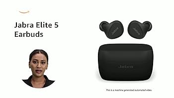 Jabra Elite 5 True Wireless in-Ear Bluetooth Earbuds - Hybrid