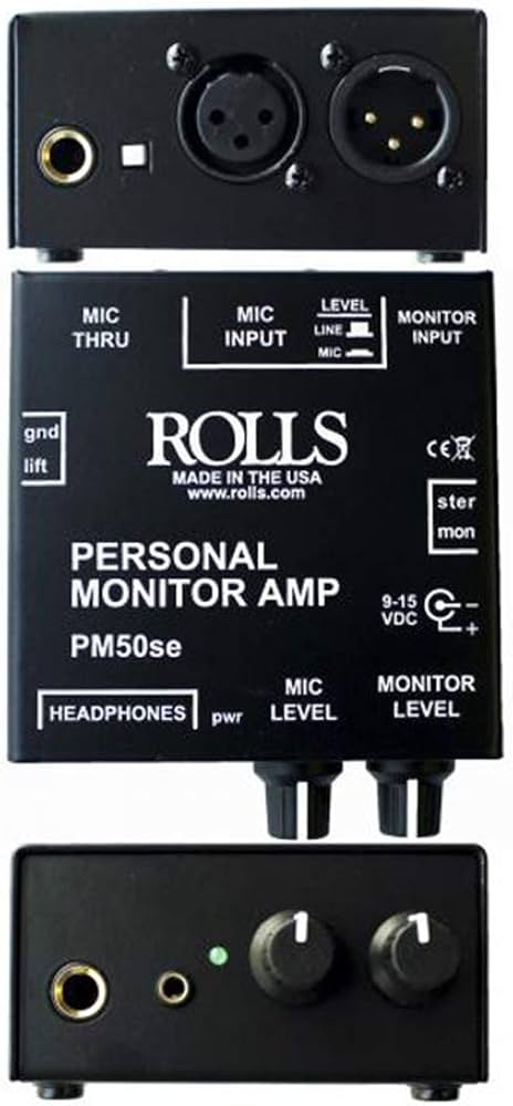 Amazon.co.jp: Rolls PM50se ヘッドホンパーソナルアンプ : 家電＆カメラ