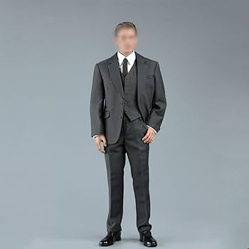 Amazon.co.jp: 1/6 フィギュア ビジネススーツ 男性 衣装 人形