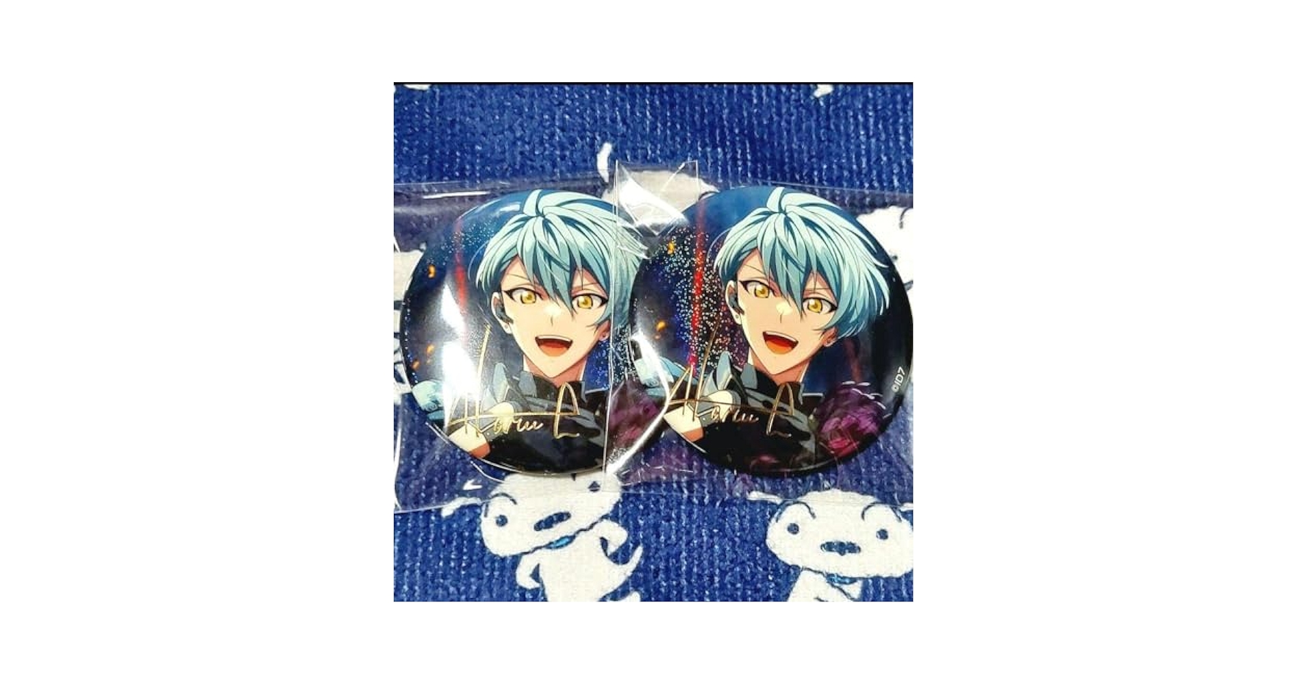 アイナナ ブラホワ 缶バッジ 亥清悠 アイドリッシュセブン アイナナ