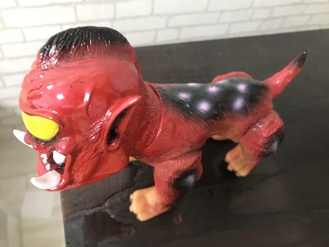 Amazon.co.jp: リアルヘッド 仁面犬 五郎 インディーズソフビ : おもちゃ