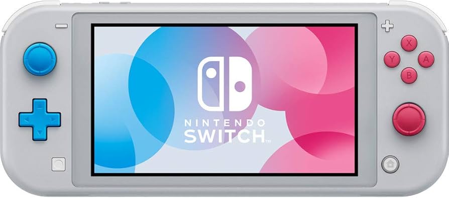 nintendo_switch;-NINTENDO SWITCH CONSOLE LITE ZACIAN & ZAMAZENTA