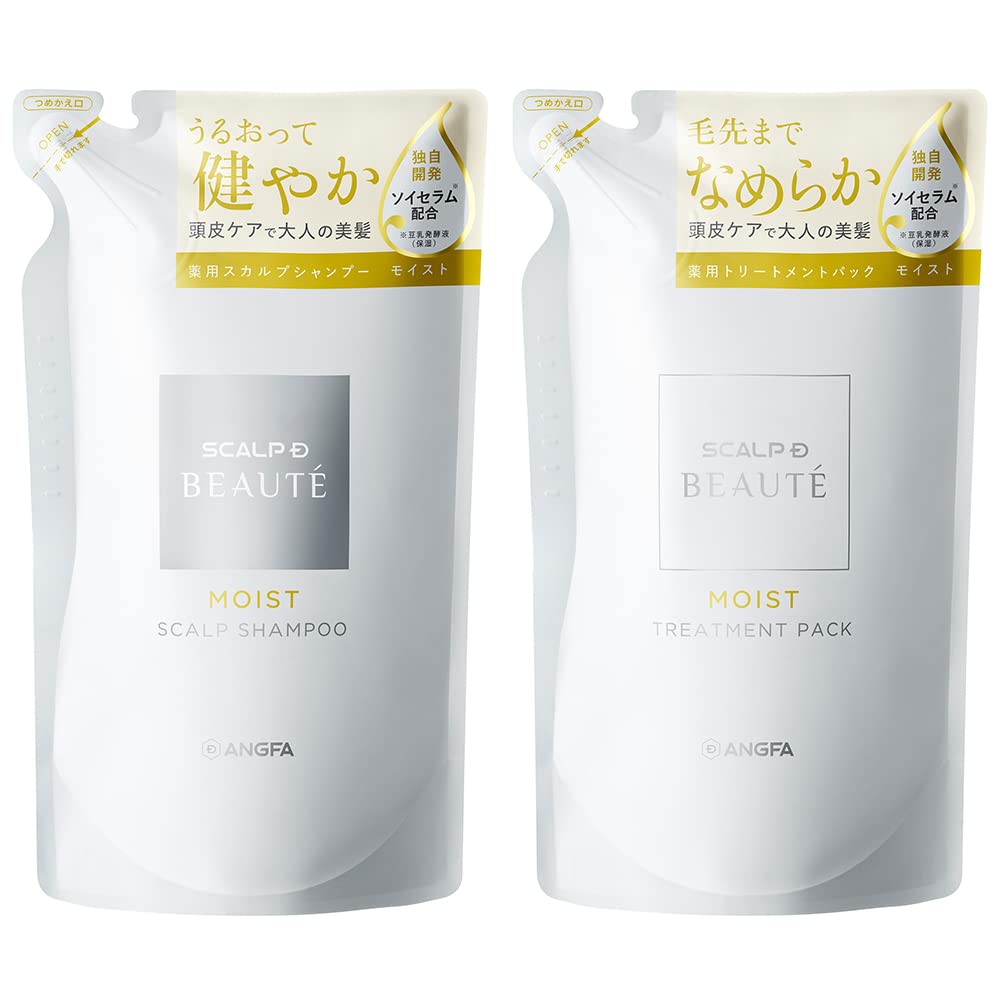 Amazon.co.jp: スカルプD ボーテ モイスト セット 詰め替え用 (薬用