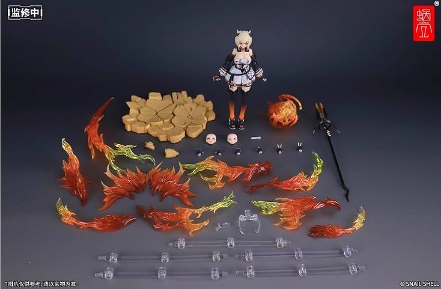 Amazon.co.jp: 蝸之殻 Snail Shell 1/12スケールアクションフィギュア