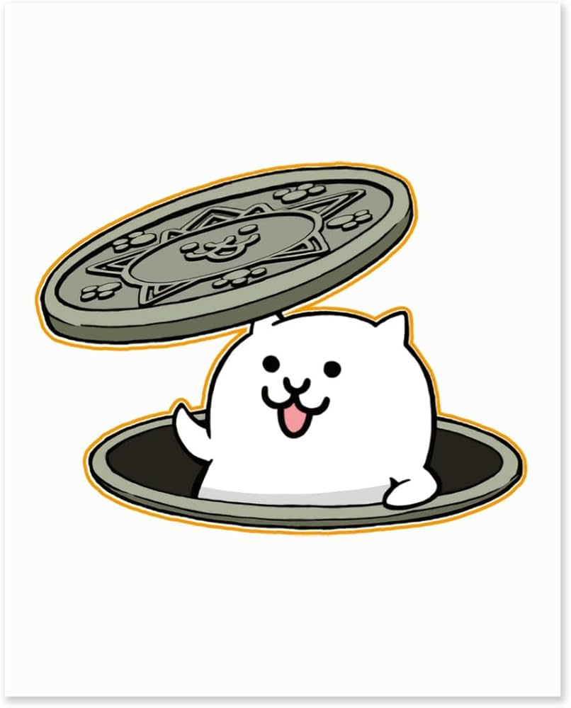 Amazon.co.jp: にゃんこ大戦争 数字油絵 デジタル油絵 キャンバス 油絵