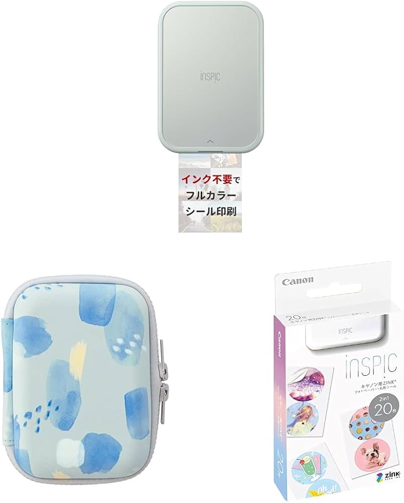 Amazon.co.jp: 【セット買い】キヤノン Canon スマホ専用ミニフォト