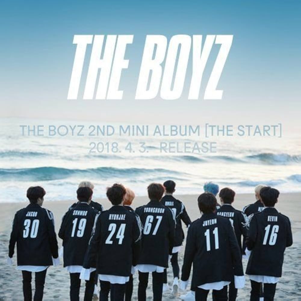 THE BOYZ - THE BOYZ [THE START] 2nd Mini Album Random Ver CD+