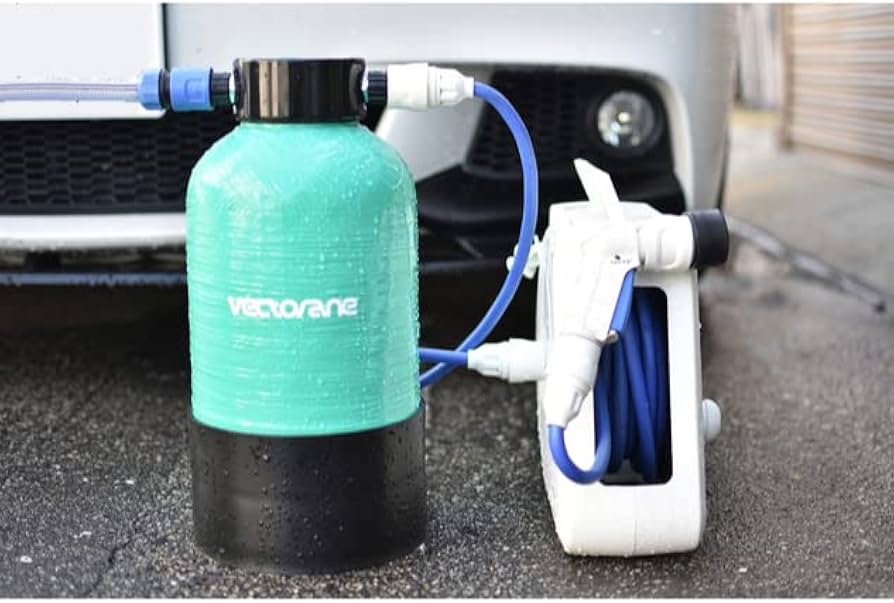 Amazon.co.jp: ベクトレーン 洗車用純水器 即使用可 樹脂入り 洗車用品