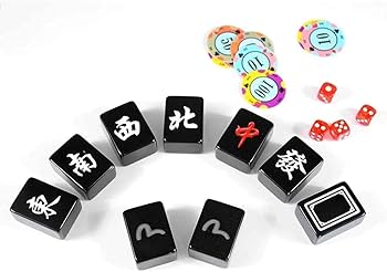 Amazon.co.jp: 麻雀 中国の麻雀牌ゲーム ボードゲーム 144 中国の伝統
