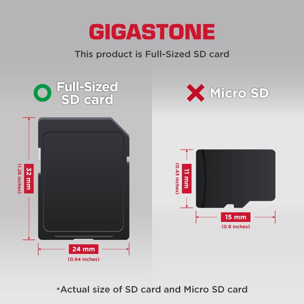 Amazon.co.jp: 【5年データ復旧・無償交換保証】GIGASTONE SDカード