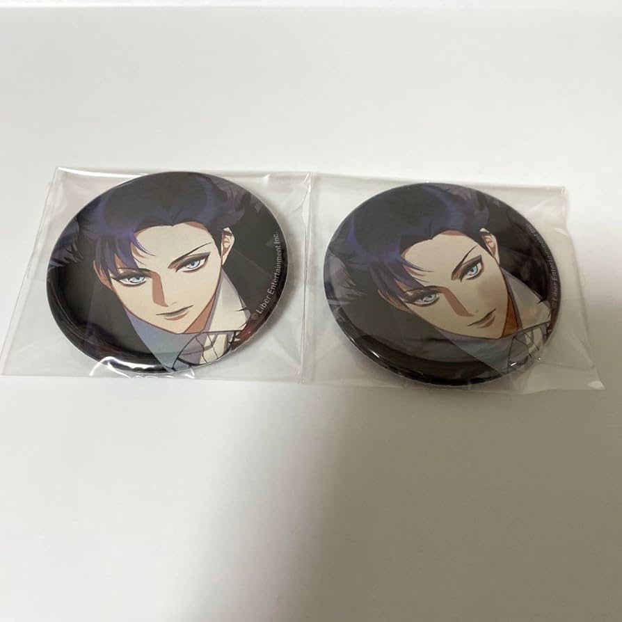 Amazon.co.jp: A3 エースリー 月岡 紬 小説 缶バッジ 悪魔 ルキフェル