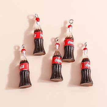 Amazon.co.jp: 20個/樹脂プラスチック3Dコーラチャームジュエリー用