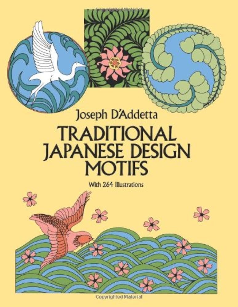 Traditional Japanese Design Motifs (Dover Pictorial Archive): D