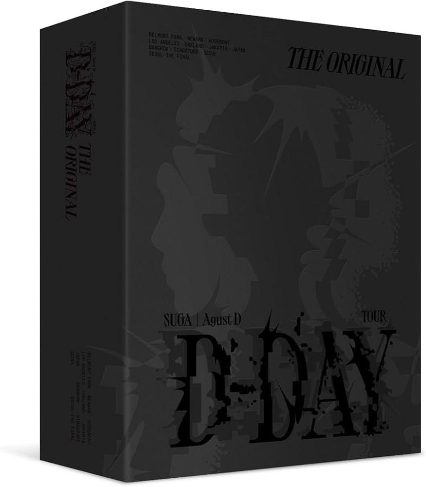 Amazon.co.jp: SUGA Agust D - Tour D-day The Original [韓国盤