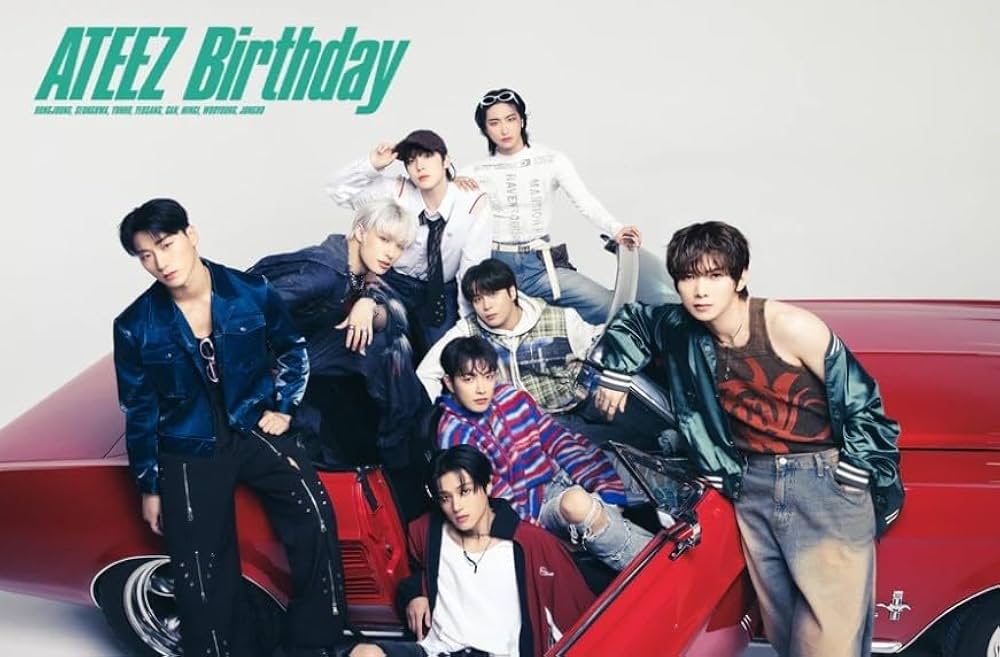 Universal Music Store Exclusive] ATEEZ - Birthday [Member Solo