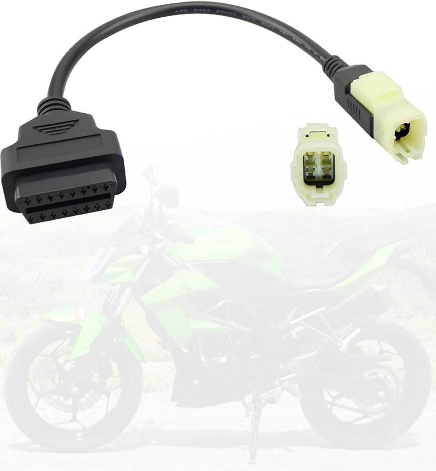 Amazon.com: VelvetunVillay OBD2 Diagnostic Cable Fit for Kawasaki
