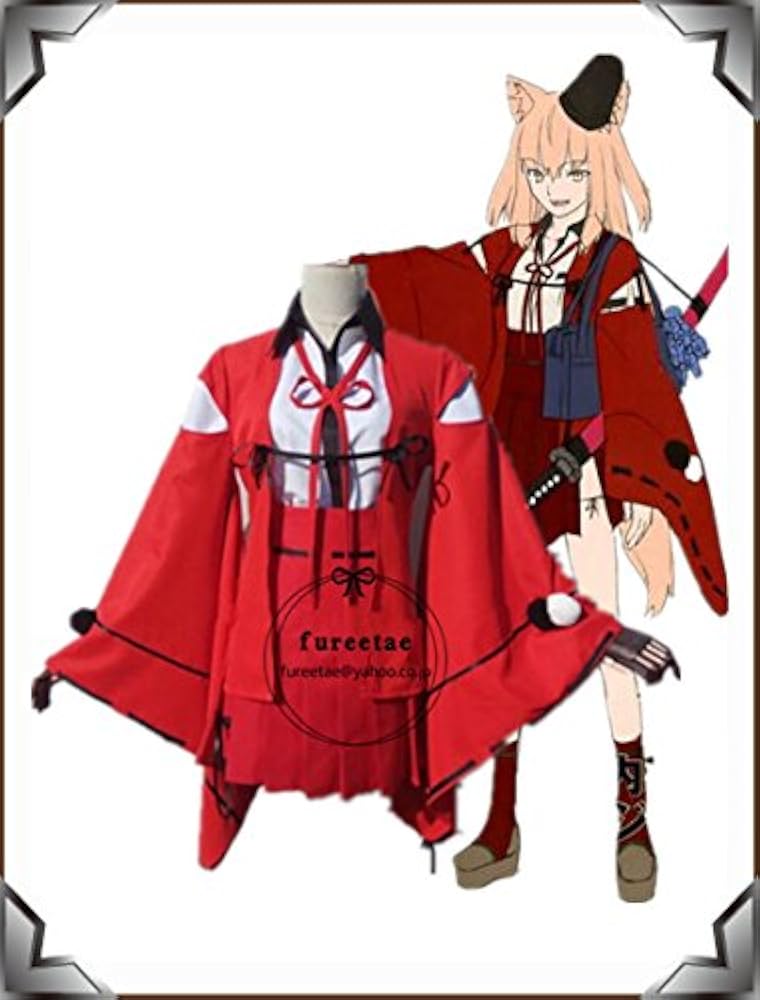 Amazon.co.jp: [FUREETAE] FGO Fate/EXTRA CCC 鈴鹿御前 コスプレ衣装