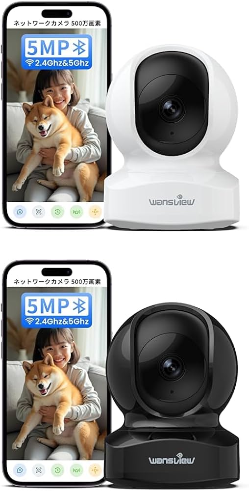 Amazon.co.jp: Wansview【2025年モデル500万画素】Q5ネットワーク