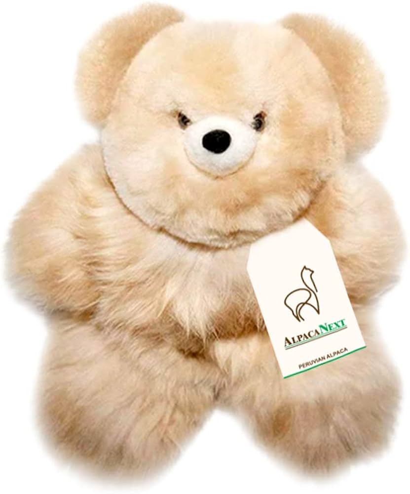 Amazon.co.jp: アルパカ テディベア 柔らかいふわふわのぬいぐるみ