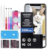 Amazon | ElephantStory For iPhone XS バッテリー 交換用 6500mAh 大