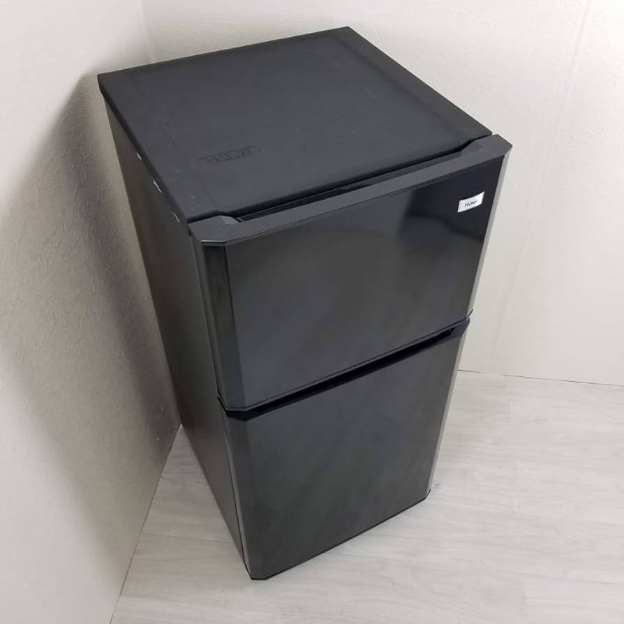 Amazon.co.jp: ハイアール 106L 2ドア冷蔵庫（直冷式）ブラックHaier