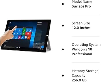 Amazon.com : Microsoft Surface Pro 3 (256 GB, Intel Core i5