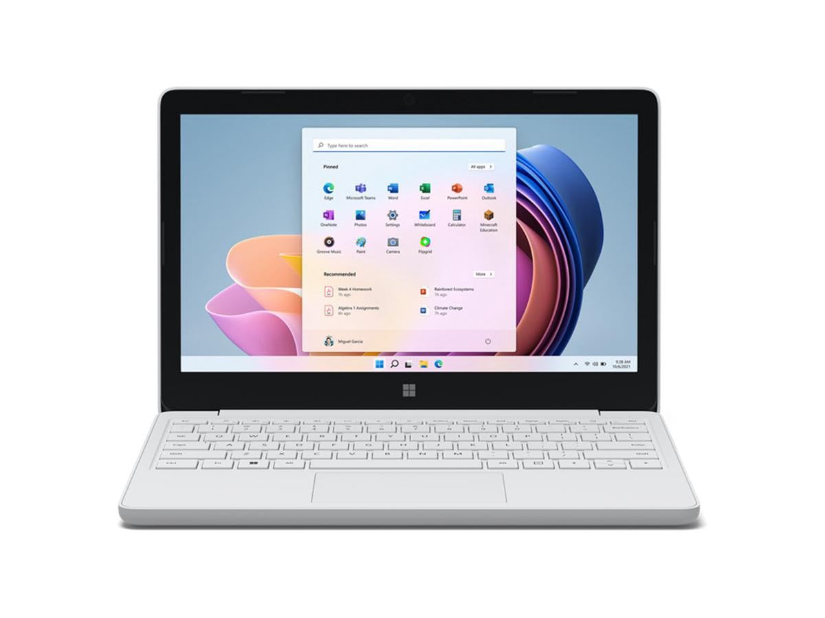 Microsoft Surface Laptop SE CELERON 8GB RAM 128GB SSD, Glacier