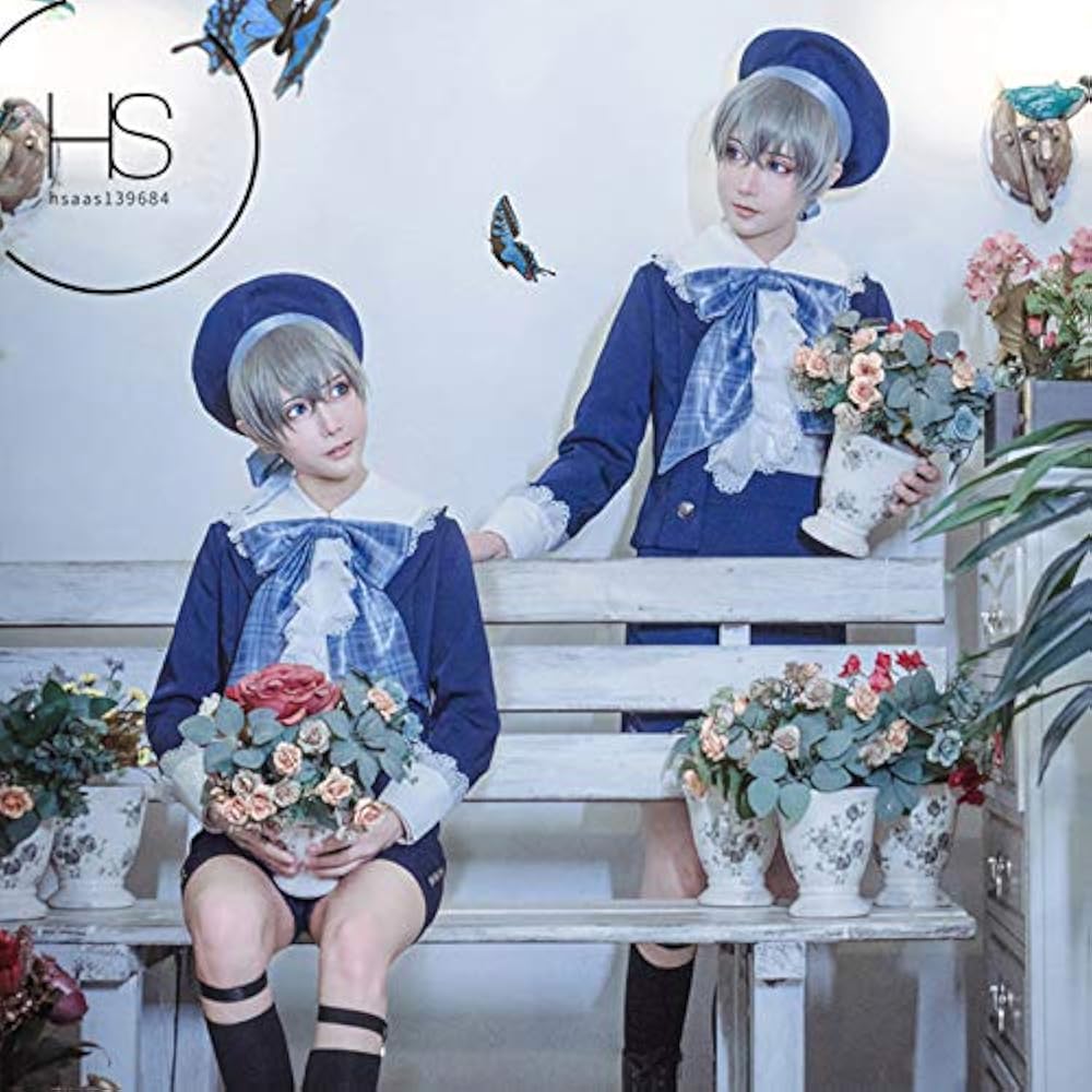 Amazon.co.jp: [エアーズCOS] 黒執事 シエル 双子の制服 コスプレ衣装