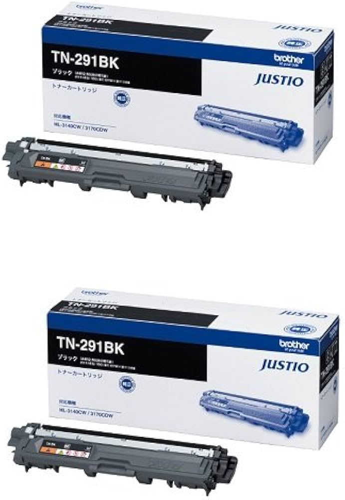 Amazon.co.jp: ブラザー トナーカートリッジTN-291 ブラック 2本セット