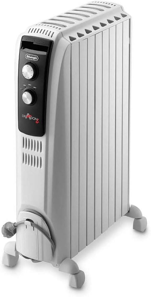 De'longhi Dragon TRD40820 Oil Radiator, 2000 W, Anti-Frost