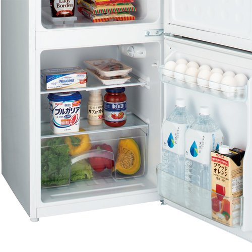 Amazon.co.jp: ハイアール 85L 2ドア冷蔵庫（直冷式）ホワイト【右開き