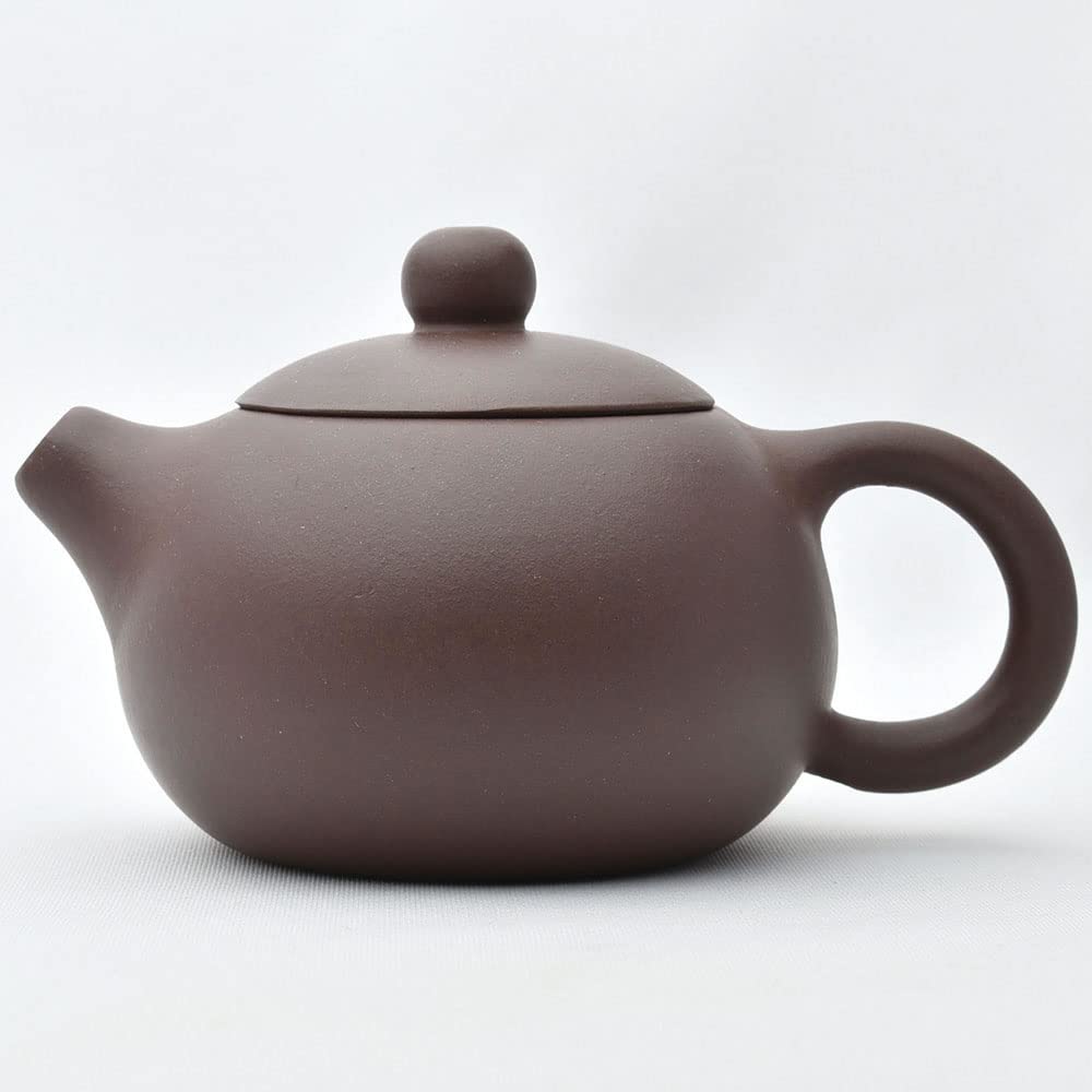 Amazon | 天香茶行 宜興紫砂壺・西施壺（閻明奉・濃茶） 160ml 中国