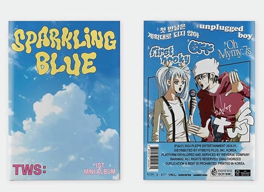 Amazon.co.jp: TWS (トゥアス) - 1stミニアルバム 「Sparkling Blue