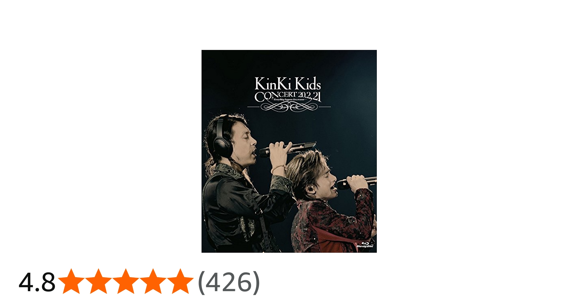 Amazon.co.jp: KinKi Kids CONCERT 20.2.21 -Everything happens for a