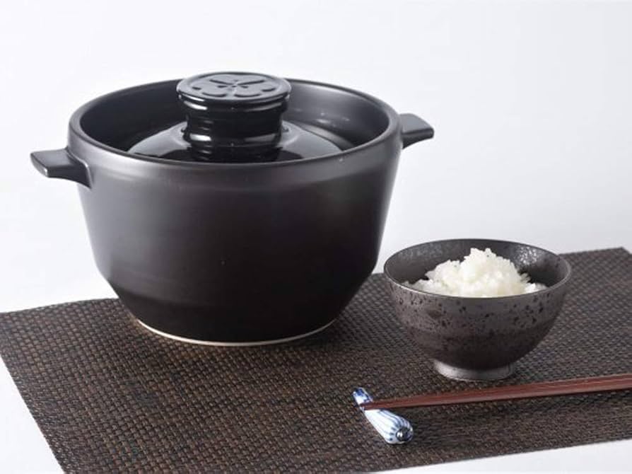 Amazon | 八右衛門窯 有田焼炊飯器 直火・電子レンジ対応 究極のごはん