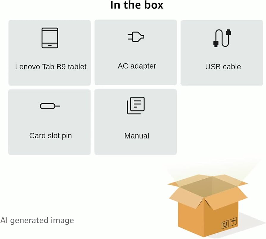 Amazon.co.jp: Lenovo Tab B9 Tablet (9.0 inch Wide Panel MediaTek